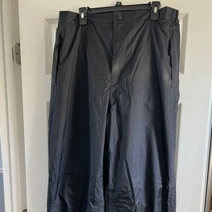 New Men’s Full-Zip Rain Pants Size XXL